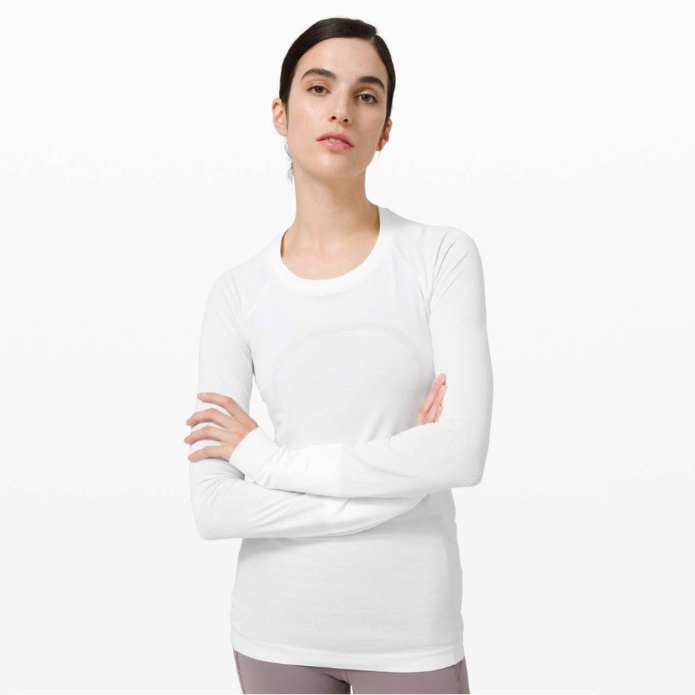 Lululemon | Swiftly Tech Long Sleeve White Size 2